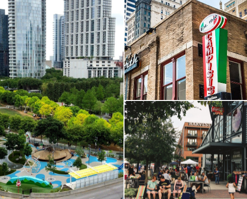 Get to Dallas and check out these top places ✨ cover photo collage