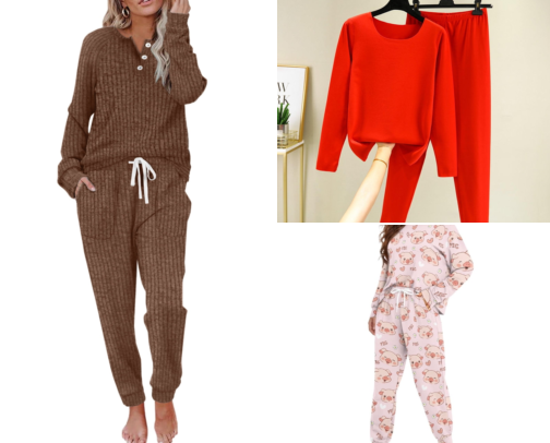 Top 10 Women's Pajama Sets cover photo collage