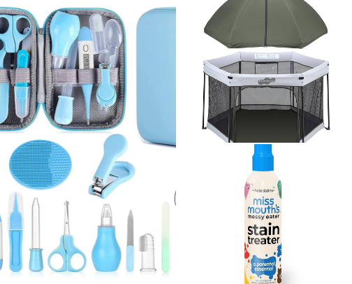 Baby Item Must Haves cover photo collage