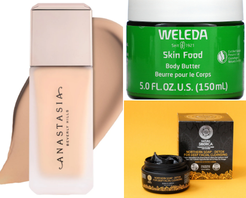 Beauty and skin care recs for a total glow up cover photo collage