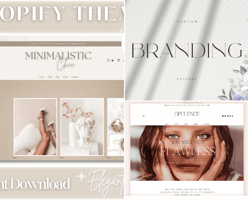 Elegant Business Tips cover photo collage