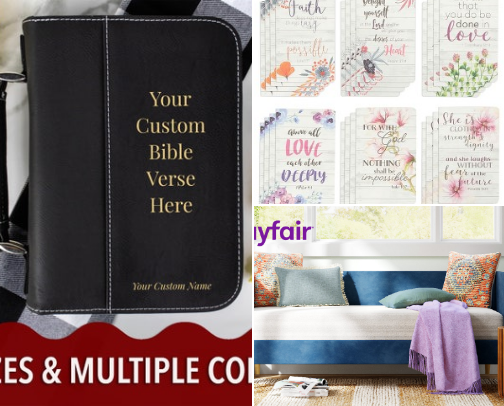 Meaningful Gifts for the Woman of Faith cover photo collage