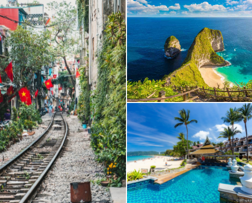 Beautiful Places To Visit in Asia cover photo collage