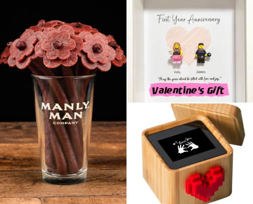 Valentine’s Day Gift Ideas: For Him $100 Or Less 💝✨ cover photo collage