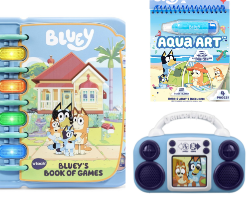 💙Everything a Bluey-Loving Toddler Needs💙 cover photo collage