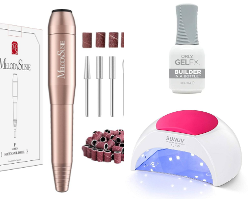 DIY Gel Nail Products cover photo collage