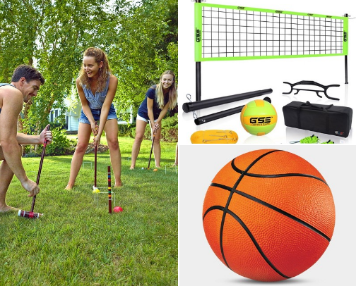 Outdoor games that are a massive hit with kids from 6 to 14+ cover photo collage