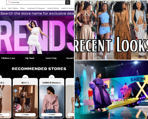 SHEIN Recommendations cover photo collage