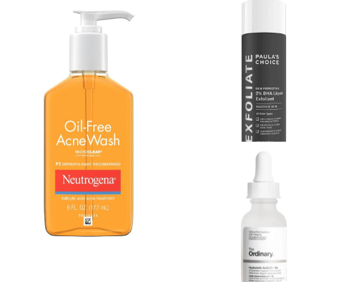 skincare favs cover photo collage
