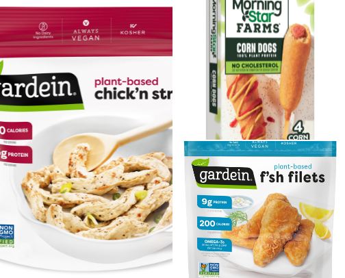 Vegan groceries essentials🌱🥗 cover photo collage