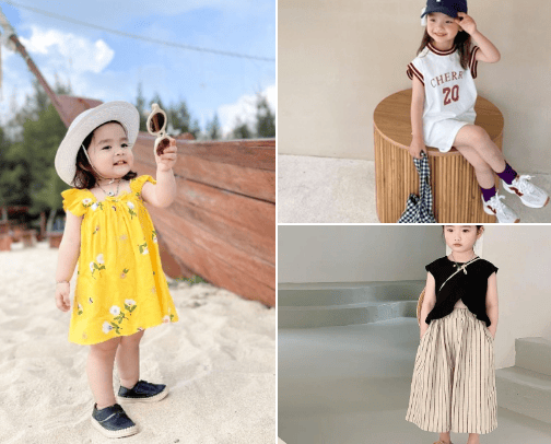 Kumpulan fashion anak cewek yang cocok dipakai sehari hari ☀ cover photo collage