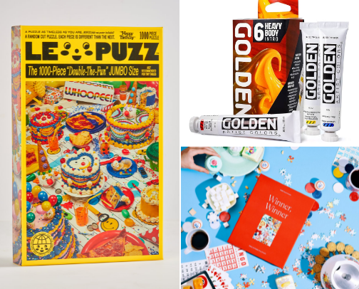 hobbies & art supplies 🫧 cover photo collage