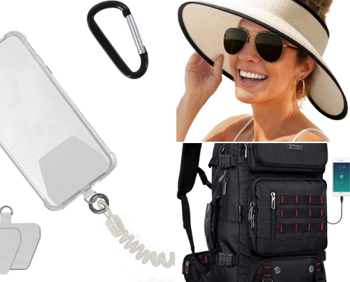Travel Essentials cover photo collage