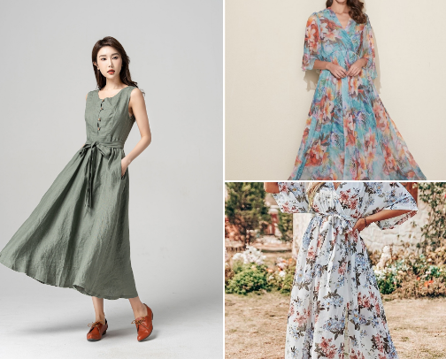 Elegant Summer Dresses I’m Loving Right Now! cover photo collage