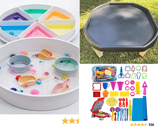 Toddler Activity Items You NEED! Chosen by an Early Childhood Educator! cover photo collage