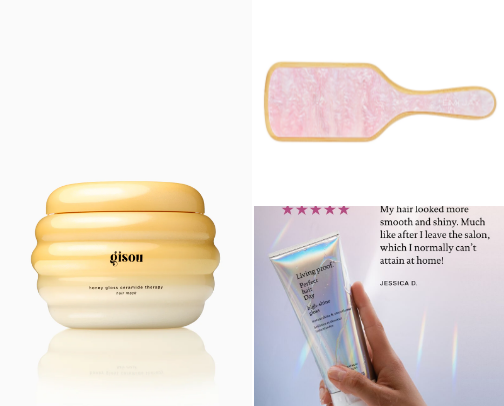 MUST HAVE HAIR CARE- GLOSSY HAIR! cover photo collage