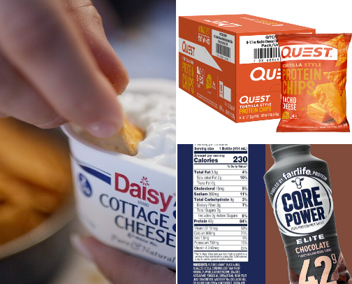 GLP-1 Weight loss Snacks cover photo collage