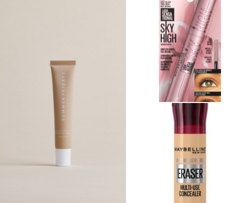 makeup essentials! cover photo collage