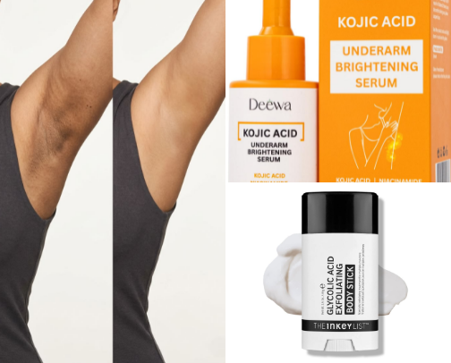 Best Underarm Brightening Products Worth Trying & Affordable cover photo collage