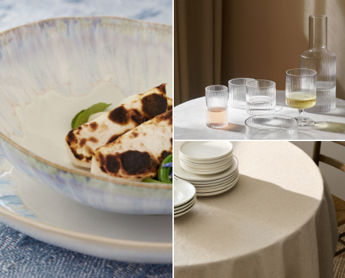 🍋 Mediterranean Summer Table cover photo collage