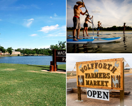 Where to Eat, Shop & Explore in West Texas cover photo collage