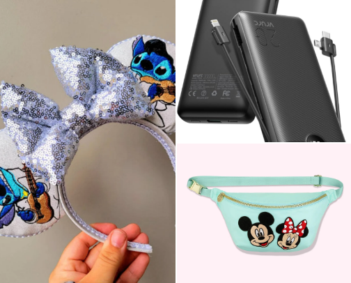 What's in My Bag: Disney Trip Essentials! cover photo collage