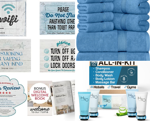 Recommendations for novice Airbnb owners cover photo collage