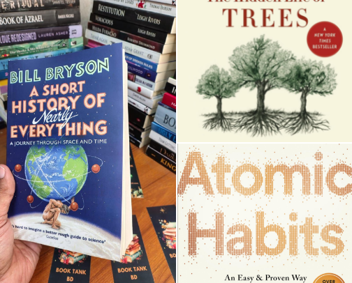 Fact-Based Wonder: Mind-Boggling Non-Fiction That Reads Like Fiction cover photo collage