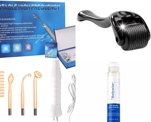 Stop hair loss in its tracks! cover photo collage