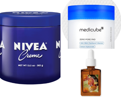 My Fav Skincare that will leave you with that glass look !! cover photo collage
