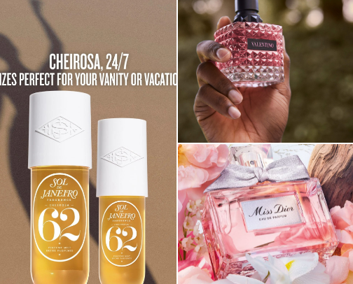 perfumes recs cover photo collage