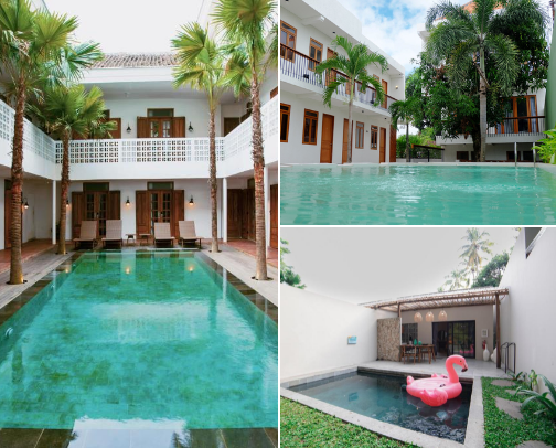 13 Most Aesthetic & Instagrammable Accommodations in Jogja (Beautiful Rooms!) cover photo collage
