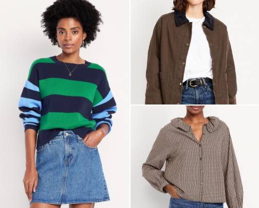 Old Navy cover photo collage