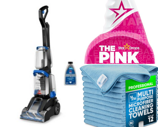 Fave cleaning products! cover photo collage