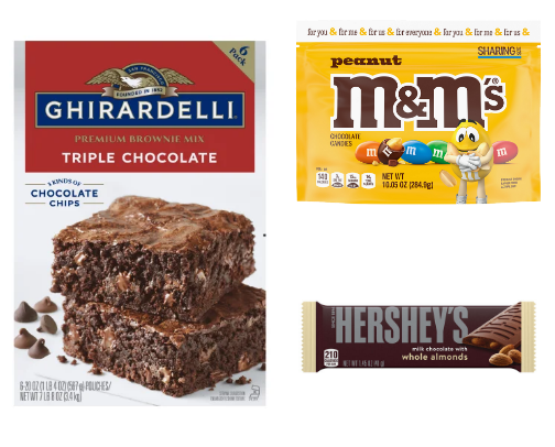 CHOCOLATE LOVERS cover photo collage