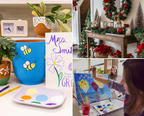 Arts and Crafts cover photo collage