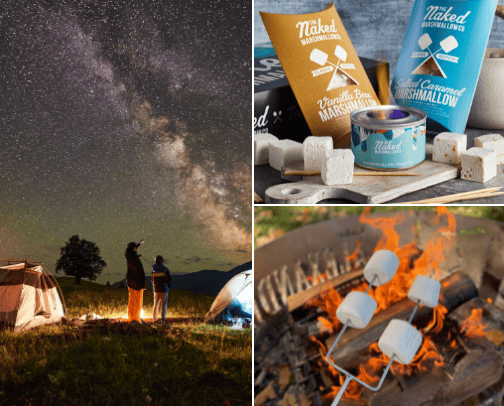Camping essentials cover photo collage