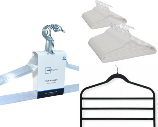 Color Coded Hangers That Finally Organized My Seasonal Closet Rotation cover photo collage