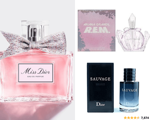 parfumes for women and men🌸 cover photo collage