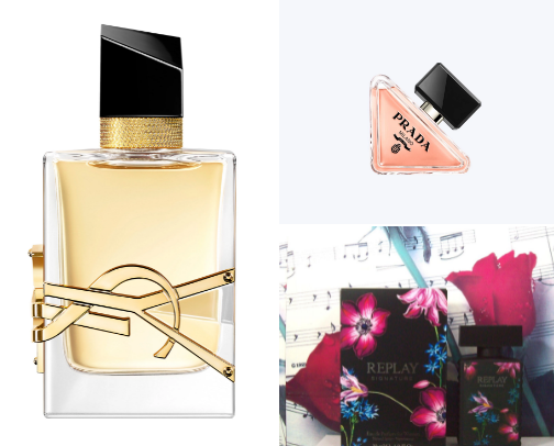 Perfume cover photo collage