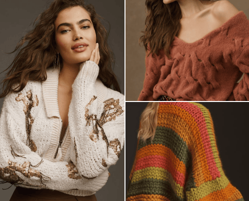Sweaters & Cardigans for Fall/Winter 2023 🧶 cover photo collage
