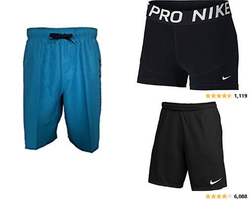 Trendy men's shorts cover photo collage