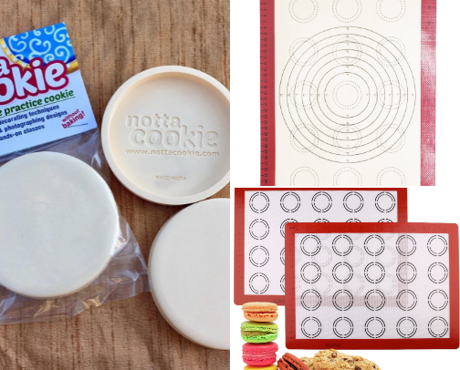 Beginner Cookie Baking and Decorating supplies cover photo collage