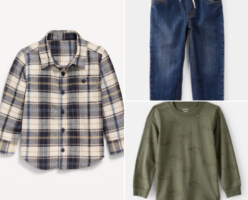 Cute clothes for little boys cover photo collage