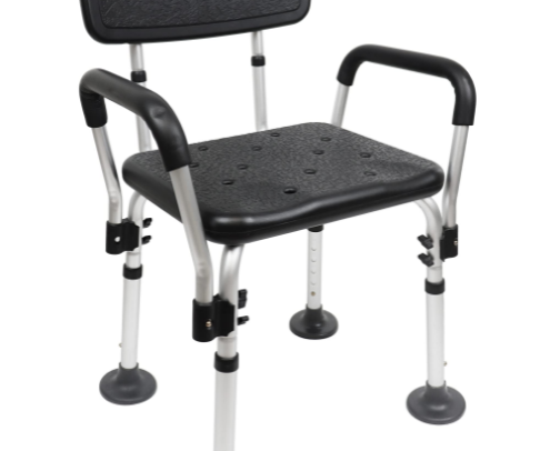 Chair for the shower for the disabled cover photo collage