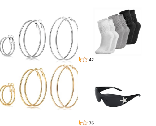 AFFORDABLE AND CUTE JEWELRY AND ACCESSORIES cover photo collage