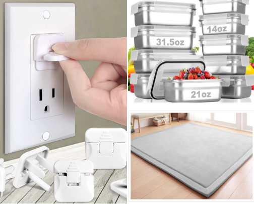 Useful items needed around the house when you have a toddler cover photo collage
