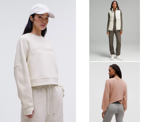 clothes for women - lululemon edition✨ cover photo collage