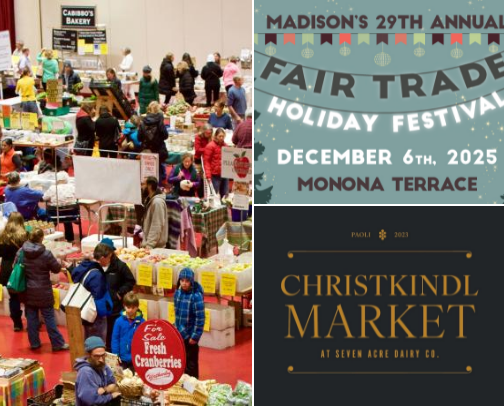 Christmas in Madison cover photo collage