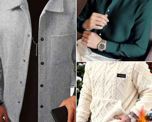Top Men’s Fashion Picks | Affordable Global Style for Every Occasion cover photo collage